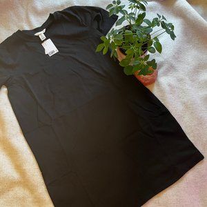 NWT H&M Black TShirt Dress Medium